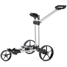 Lade das Bild in den Galerie-Viewer, FlatCat AHEAD das perfekte stabile E- Trolley inkl Score- & Schirmhalterung! 🏌🏻♀️⛳️und nur bei uns, 3 Jahre Garantie auf das gesamte Trolley😎