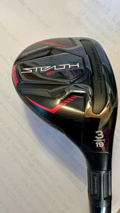 TAYLORMADE STEALTH2 RESCUE 19 Grad, stiff Schaft 180.- statt 299.- Neu & ungespielt