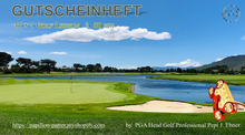 Lade das Bild in den Galerie-Viewer, 10 plus 1 a&#39; 50min  Golf Lesson with PGA Golfprofessional Pepi J. Ebner

