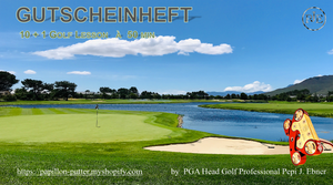 10 plus 1 a '50min golf lesson with PGA golf professional Pepi J. Ebner