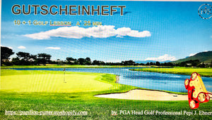 10 plus 1 a '25min golf lesson with PGA golf professional Pepi J. Ebner