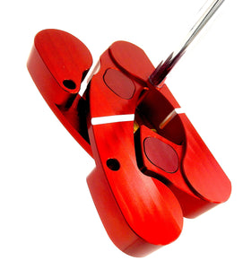 PAPILLON PUTTER, right hand RH, personalized plus monogram or logo